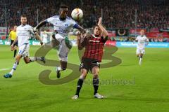 1. BL - Saison 2015/2016 - FC Ingolstadt 04 - Hamburger SV - Mathew Leckie (#7 FC Ingolstadt 04) - Djourou Johan (#5 Hamburger SV) - Foto: Jürgen Meyer