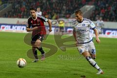 1. BL - Saison 2015/2016 - FC Ingolstadt 04 - Hamburger SV - Mathew Leckie (#7 FC Ingolstadt 04) - Ostrzolek Matthias (#22 Hamburger SV) - Foto: Jürgen Meyer