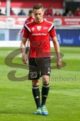 1. BL - Saison 2015/2016 - FC Ingolstadt 04 - Schalke 04 - Vor dem Spiel Robert Bauer (#23 FC Ingolstadt 04) - Foto: Meyer Jürgen