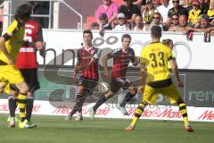 1. Bundesliga - Fußball - FC Ingolstadt 04 - Borussia Dortmund - mitte Alfredo Morales (6, FCI) flankt