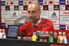 1. Bundesliga - Fußball - FC Ingolstadt 04 - FC Bayern München - Pressekonferenz, Cheftrainer Josep Pep Guardiola (Bayern)