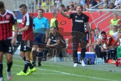 1. Bundesliga - Fußball - FC Ingolstadt 04 - Borussia Dortmund - Streit zwischen den Trainern an der Linie Cheftrainer Ralph Hasenhüttl (FCI)