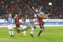 1. BL - Saison 2015/2016 - FC Ingolstadt 04 - Hertha BSC Lukas Hinterseer (#16 FC Ingolstadt 04) - Foto: Jürgen Meyer