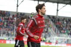 1. Bundesliga - Fußball - FC Ingolstadt 04 - Hannover 96 - Romain Brégerie (18, FCI) vor dem Spiel Rotsperre