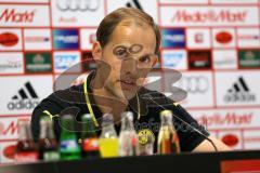 1. Bundesliga - Fußball - FC Ingolstadt 04 - Borussia Dortmund - Pressekonferenz nach dem Spiel Cheftrainer Thomas Tuchel (BVB Trainer)