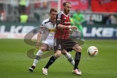 1. BL - Saison 2015/2016 - FC Ingolstadt 04 - Borussia Mönchengladbach - Moritz Hartmann (#9 FC Ingolstadt 04) - Foto: Meyer Jürgen