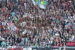 1. Bundesliga - Fußball - FC Ingolstadt 04 - Borussia Dortmund - FCI Fans Jubel