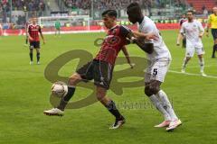 1. Bundesliga - Fußball - FC Ingolstadt 04 - Hannover 96 - Alfredo Morales (6, FCI) Salif Sané (Hannover 5)