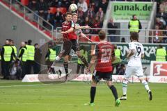 1. BL - Saison 2015/2016 - FC Ingolstadt 04 - Borussia Mönchengladbach - Lukas Hinterseer (#16 FC Ingolstadt 04) - Foto: Meyer Jürgen