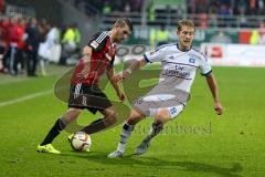 1. BL - Saison 2015/2016 - FC Ingolstadt 04 - Hamburger SV - Pascal Groß (#10 FC Ingolstadt 04) - Holtby Lewis (#8 Hamburger SV) - Foto: Jürgen Meyer