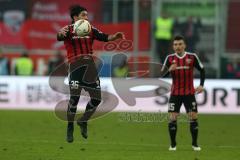 1. Bundesliga - Fußball - FC Ingolstadt 04 - Bayer 04 Leverkusen - Almog Cohen (36, FCI) und Danilo Soares Teodoro (15, FCI) im Hintergrund