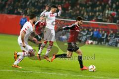 1. BL - Saison 2015/2016 - FC Ingolstadt 04 - 1. FC Köln - Mathew Leckie (#7 FC Ingolstadt 04) - Foto: Meyer Jürgen