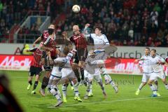 1. BL - Saison 2015/2016 - FC Ingolstadt 04 - Hamburger SV - Tobias Levels (#28 FC Ingolstadt 04) - Alfredo Morales (#6 FC Ingolstadt 04) - Foto: Jürgen Meyer