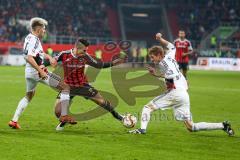 1. BL - Saison 2015/2016 - FC Ingolstadt 04 - Bayer 04 Leverkusen - Danilo Soares Teodoro (#15 FC Ingolstadt 04) - Foto: Meyer Jürgen