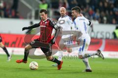 1. Bundesliga - Fußball - FC Ingolstadt 04 - SV Darmstadt 98 - Pascal Groß (10, FCI) und Jerome Gondorf (8 Darmstadt 98)