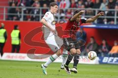 1. BL - Saison 2015/2016 - FC Ingolstadt 04 - Borussia Mönchengladbach - Lezano Farina,Dario (#37 FC Ingolstadt 04) - Foto: Meyer Jürgen