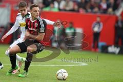 1. BL - Saison 2015/2016 - FC Ingolstadt 04 - Borussia Mönchengladbach - Robert Bauer (#23 FC Ingolstadt 04) - Foto: Meyer Jürgen