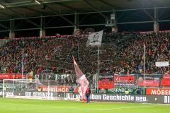 1. Bundesliga - Fußball - FC Ingolstadt 04 - SV Darmstadt 98 - Gedenken an den verstorbenen Erwin Kick, Fans Choreographie