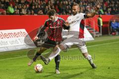 1. Bundesliga - Fußball - FC Ingolstadt 04 - Bayer 04 Leverkusen - Mathew Leckie (7, FCI) gegen Toprak, Ömer (Leverkusen 21)