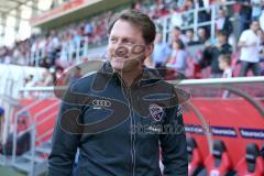 1. Bundesliga - Fußball - FC Ingolstadt 04 - FC Bayern München - Cheftrainer Ralph Hasenhüttl (FCI) vor dem Spiel