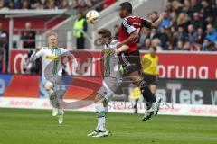 1. BL - Saison 2015/2016 - FC Ingolstadt 04 - Borussia Mönchengladbach - Marvin Matip (#34 FC Ingolstadt 04) - Foto: Meyer Jürgen