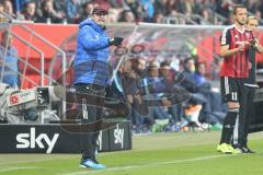 1. BL - Saison 2015/2016 - FC Ingolstadt 04 - Hertha BSC - Ralph Hasenhüttl (Trainer FC Ingolstadt 04) - Foto: Jürgen Meyer