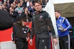 1. Bundesliga - Fußball - FC Ingolstadt 04 - FC Schalke 04 - Cheftrainer Ralph Hasenhüttl (FCI) vor dem Spiel