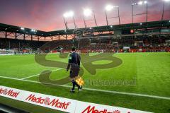 1. Bundesliga - Fußball - FC Ingolstadt 04 - TSG Hoffenheim - Sonnenuntergang im Audi Sportpark