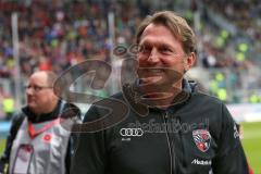 1. Bundesliga - Fußball - FC Ingolstadt 04 - Borussia Mönchengladbach - Cheftrainer Ralph Hasenhüttl (FCI) vor dem Spiel