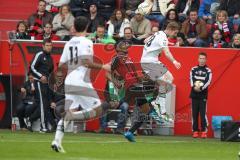 1. BL - Saison 2015/2016 - FC Ingolstadt 04 - Borussia Mönchengladbach - Roger de Oliveira Bernardo (#8 FC Ingolstadt 04) - Foto: Meyer Jürgen