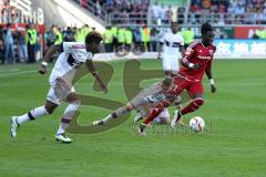 1. Bundesliga - Fußball - FC Ingolstadt 04 - FC Bayern München - Danny da Costa (21, FCI) Joshua Kimmich (32 Bayern)