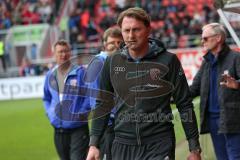 1. Bundesliga - Fußball - FC Ingolstadt 04 - Borussia Mönchengladbach - Cheftrainer Ralph Hasenhüttl (FCI)