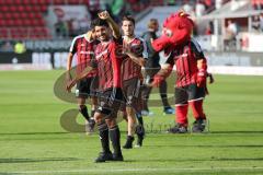 1. Bundesliga - Fußball - FC Ingolstadt 04 - VfL Wolfsburg -  Unentschieden Freude Almog Cohen (36, FCI)