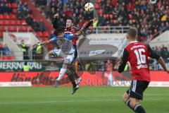 1. BL - Saison 2015/2016 - FC Ingolstadt 04 - 1899 Hoffenheim - Mathew Leckie (#7 FC Ingolstadt 04) - Kim Jin-Su Hoffenheim - Foto: Jürgen Meyer