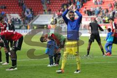 1. Bundesliga - Fußball - FC Ingolstadt 04 - FC Schalke 04 - Spiel ist aus Sieg 3:0, Torwart Ramazan Özcan (1, FCI)