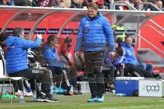 1. BL - Saison 2015/2016 - FC Ingolstadt 04 - Borussia Mönchengladbach - Ralph Hasenhüttl (Trainer FC Ingolstadt 04) unzufrieden - Foto: Meyer Jürgen