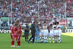 1. Bundesliga - Fußball - FC Ingolstadt 04 - FC Bayern München - 1:2 Niederlage, Bayern ist Deutscher Meister