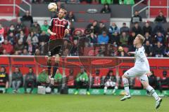 1. BL - Saison 2015/2016 - FC Ingolstadt 04 - Borussia Mönchengladbach - Moritz Hartmann (#9 FC Ingolstadt 04) -  Foto: Meyer Jürgen