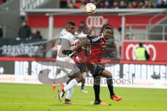 1. BL - Saison 2015/2016 - FC Ingolstadt 04 - 1. FSV Mainz 05 - #15 Coroba Copete Mainz - Roger de Oliveira Bernardo (#8 FC Ingolstadt 04) - Foto: Meyer Jürgen