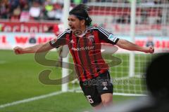 1. Bundesliga - Fußball - FC Ingolstadt 04 - Borussia Mönchengladbach - Tor Jubel 1:0 für Ingolstadt Almog Cohen (36, FCI)