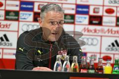 1. Bundesliga - Fußball - FC Ingolstadt 04 - VfB Stuttgart - Pressekonferenz Stuttgart Trainer Jürgen Kramny