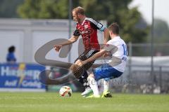 1. Bundesliga - Fußball - Testspiel - SV Grödig - FC Ingolstadt 04 - 1:0 - Zweikampf links Moritz Hartmann (9, FCI) und rechts Martin Rasner