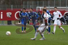 1. Bundesliga - Fußball - Testspiel - FC Ingolstadt 04 - Karlsruher SC - Moritz Hartmann (9, FCI) erzielt 1:0 Elfmeter Tor Jubel