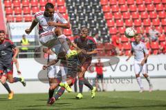1. Bundesliga - Fußball - Testspiel -  FC Ingolstadt 04 - Celta De Vigo - Spielabbruch - Marvin Matip (34, FCI) rettet den Ball in der Luft