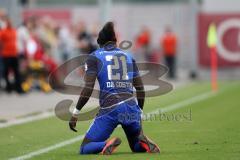 1. Bundesliga - Testspiel - Fußball - FC Ingolstadt 04 - FC Al-Wahda - 1:1 - Angriff und dann gefoult Danny da Costa (21, FCI)