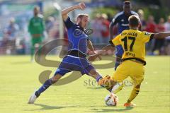 1. Bundesliga - Fußball - Testspiel - FC Ingolstadt 04 - VfR Aalen - links Moritz Hartmann (9, FCI)