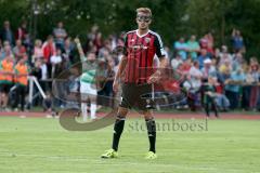 Freundschaftsspiel - Saison 2015/2016 - FC Ingolstadt 04 - SpVgg Greuther Fürth - Tomas Pekhart (#11 FC Ingolstadt 04) mit Gesichtsmaske - Foto: Jürgen Meyer