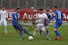 1. Bundesliga - Fußball - Testspiel - FC Ingolstadt 04 - Karlsruher SC - Foul an Mathew Leckie (7, FCI) dann Elfmeter