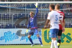 1. Bundesliga - Fußball - Testspiel - SV Grödig - FC Ingolstadt 04 - 1:0 - Torwart Örjan Haskjard Nyland (26, FCI) fordert den Ball
