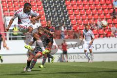 1. Bundesliga - Fußball - Testspiel -  FC Ingolstadt 04 - Celta De Vigo - Spielabbruch - Marvin Matip (34, FCI) rettet den Ball in der Luft